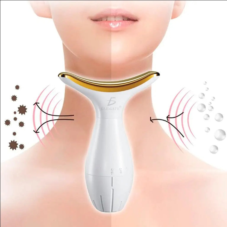 Masajeador reductor de papada y antiarrugas para cuello y rostro
